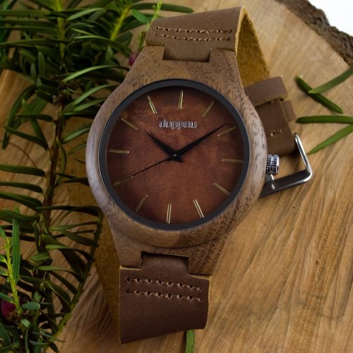 Drevené hodinky - Duppau Fawn