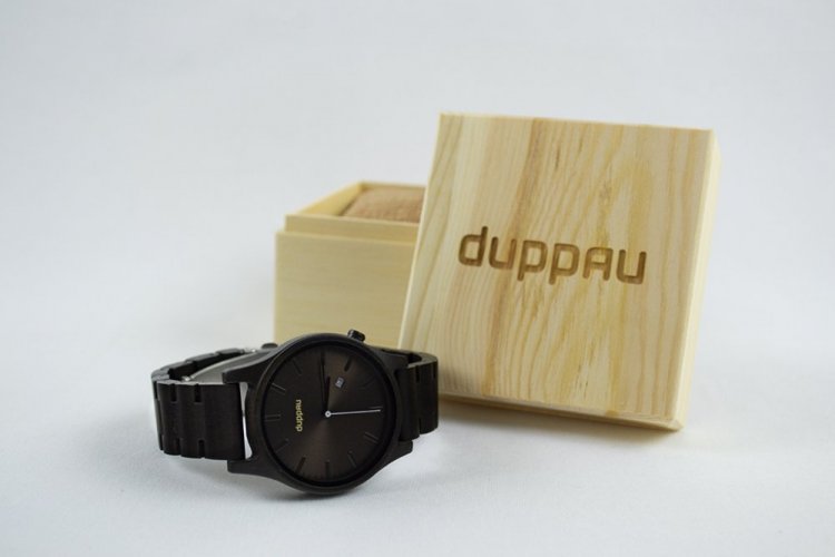 Drevené hodinky - Duppau Kenai